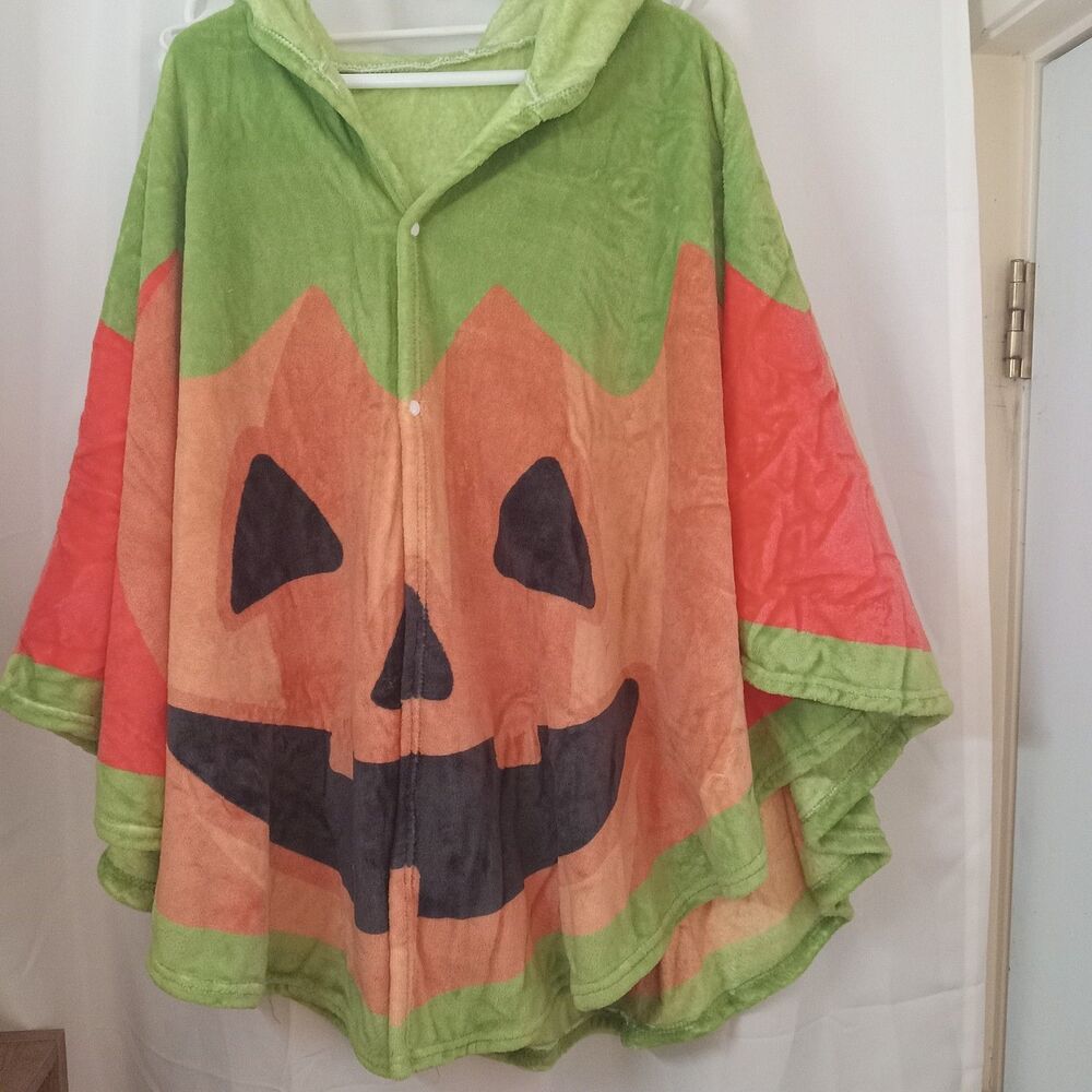 Warm & Cozy Halloween Angel Wrap, Pumpkin